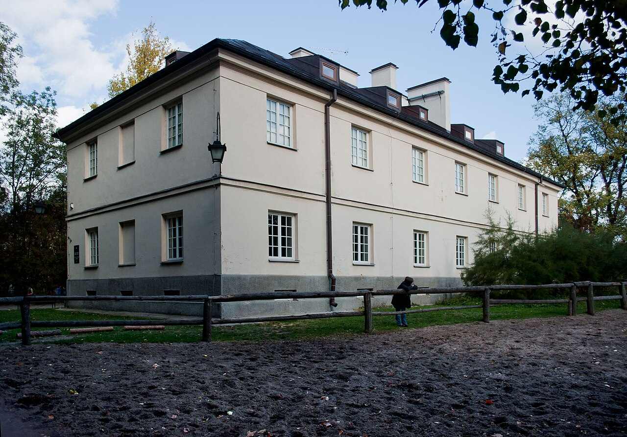 The Kantonists' Barracks in Lazienki park