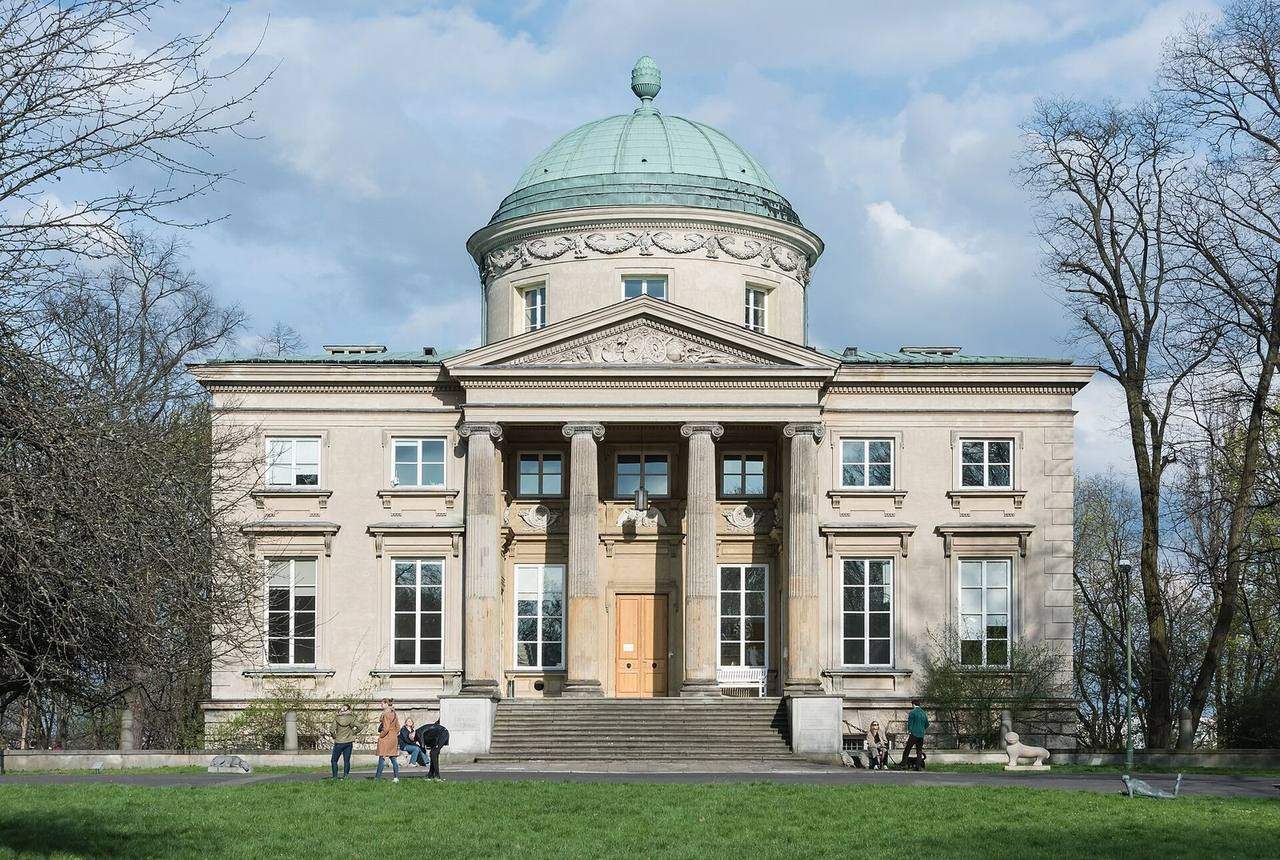 The Krolikarnia palace, home of the Dunikowski Museum of Sculpture in Warsaw