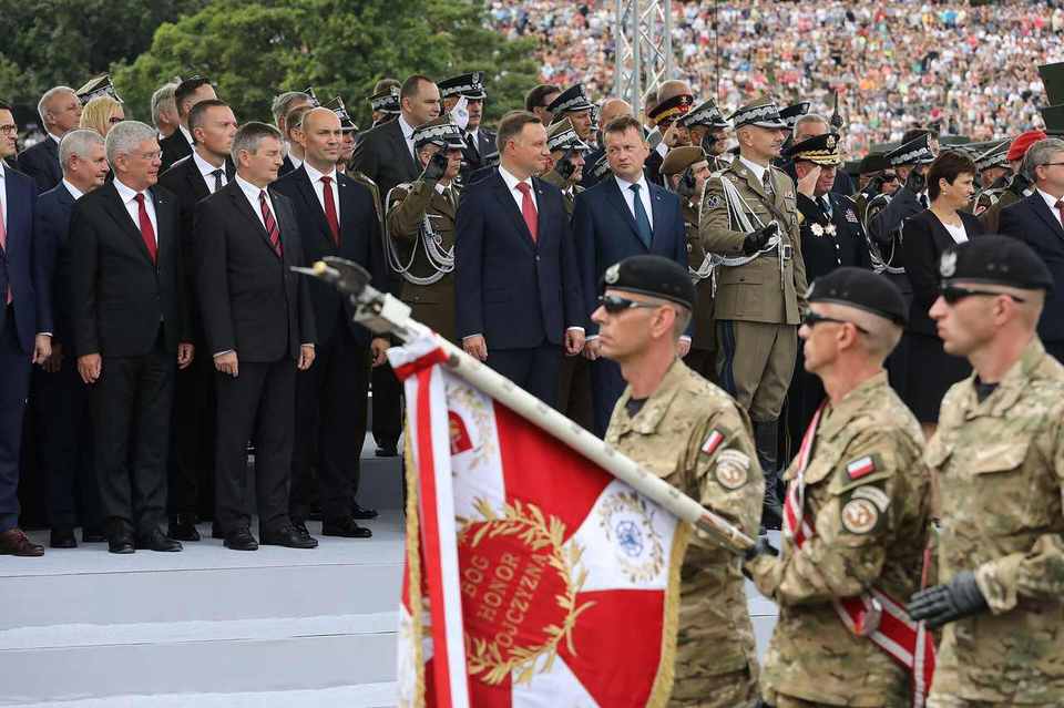 Polish Army Day celebrations on 15 August in Warsaw - 15 August is one of Poland’s public holidays