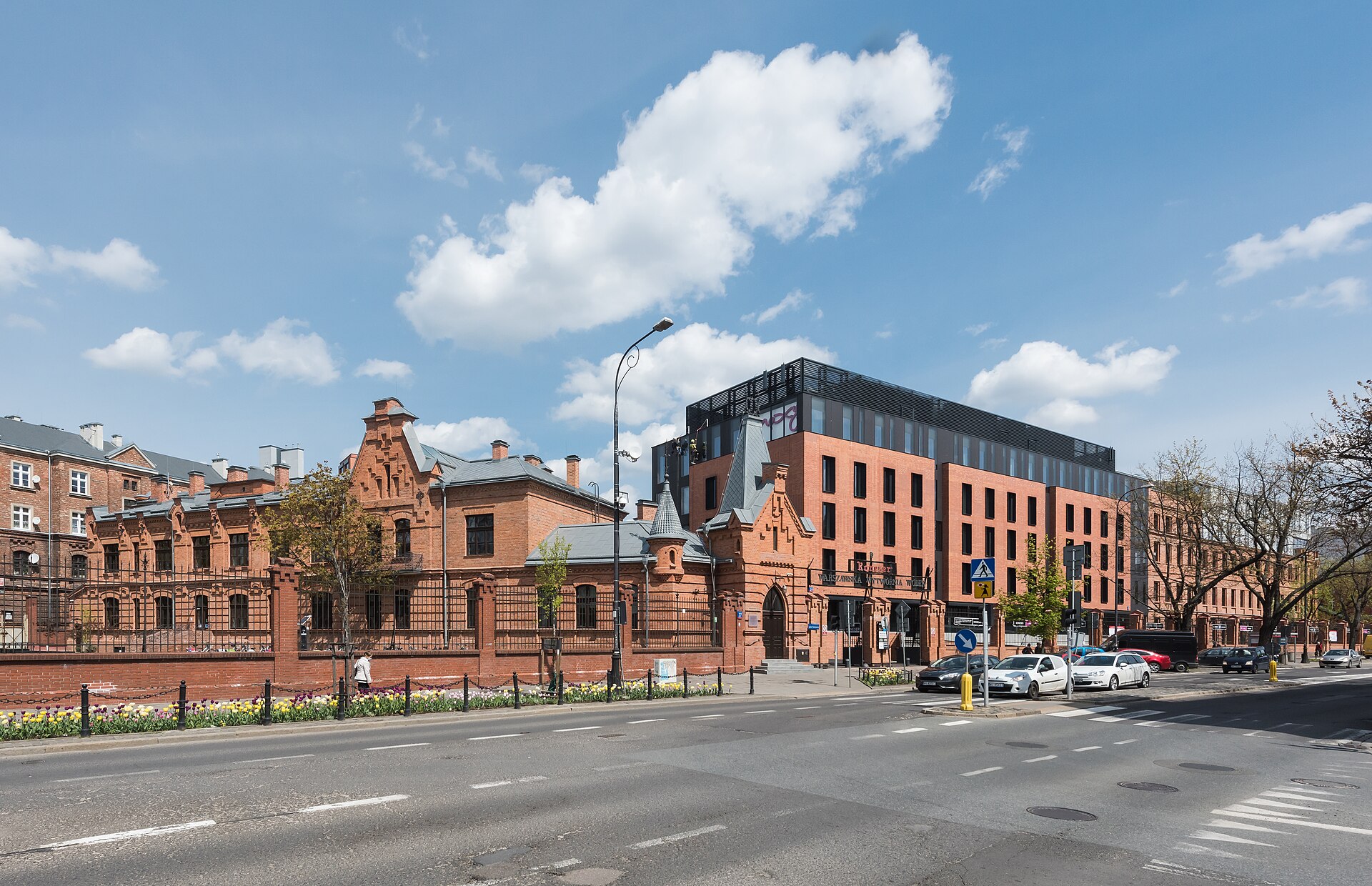 The Koneser Praga Center seen from Ząbkowska street