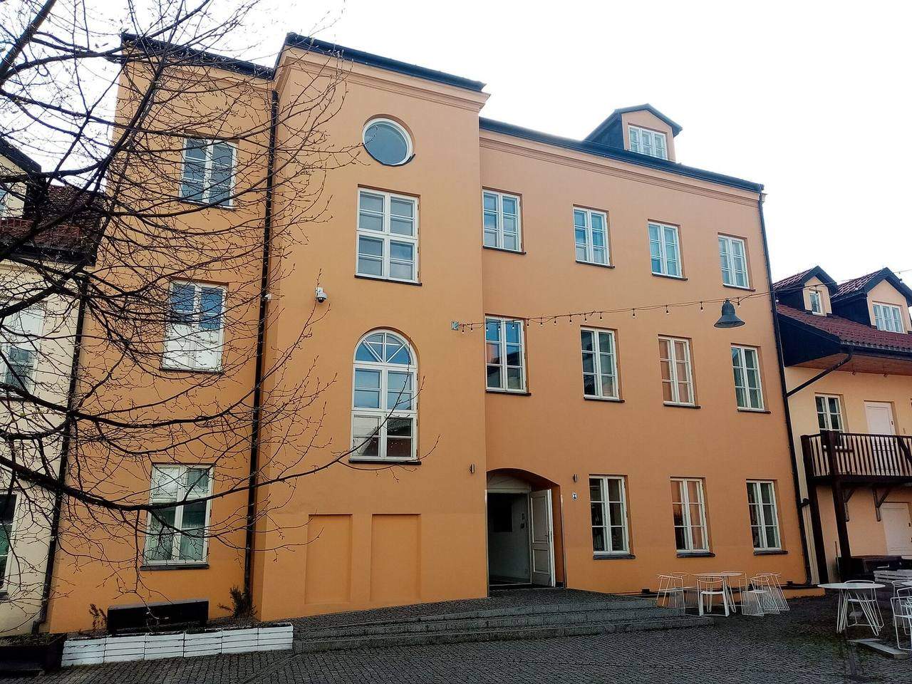 Historic tenement housing the Museum of Warsaw Praga