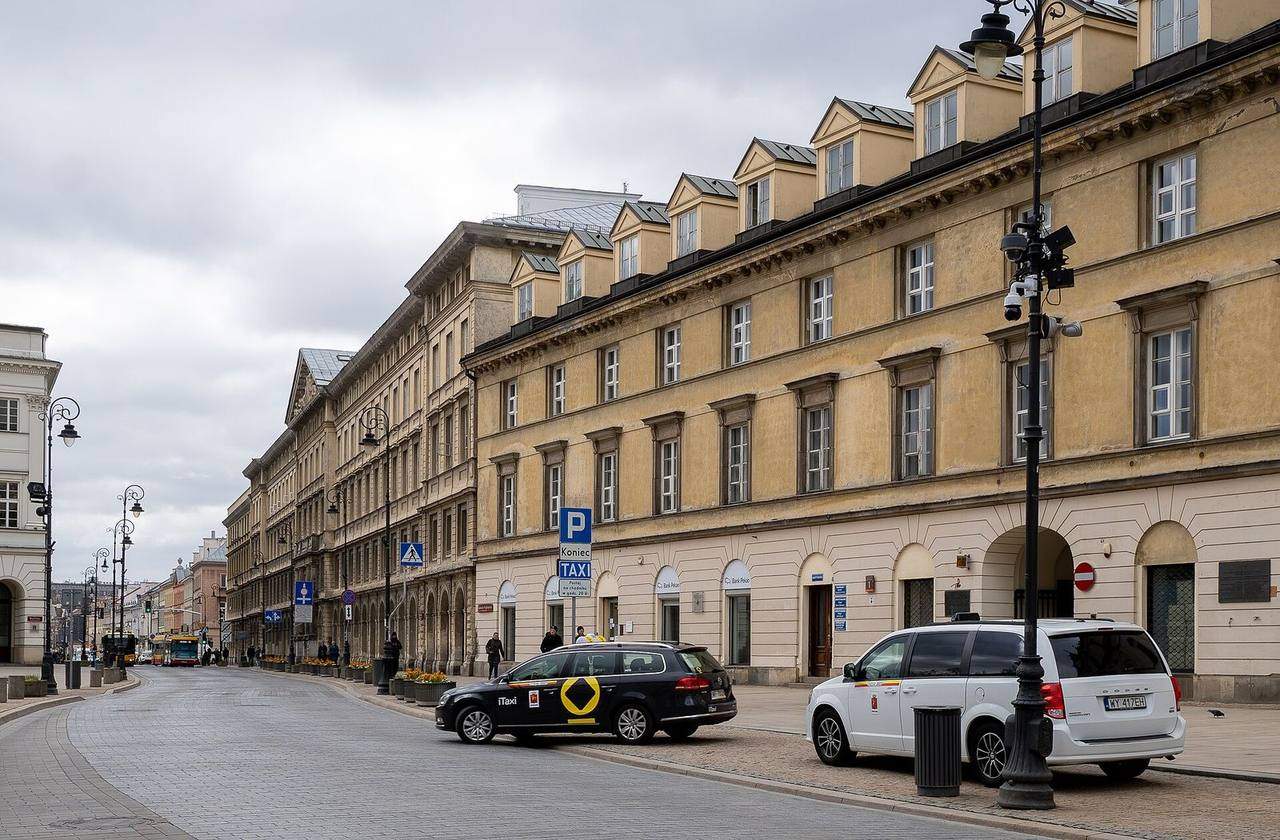 Krakowskie Przedmiescie, the opening stretch of Warsaw's Royal Route