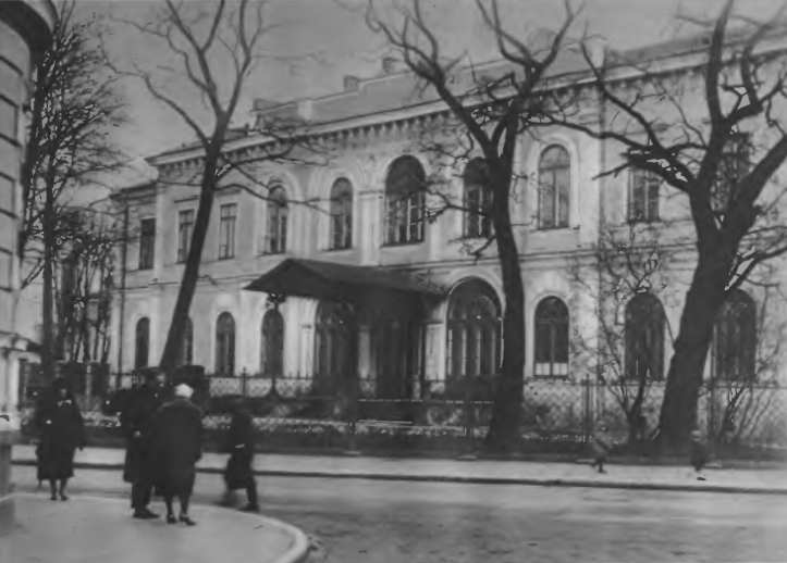 The Sejm building on Wiejska Street in Warsaw