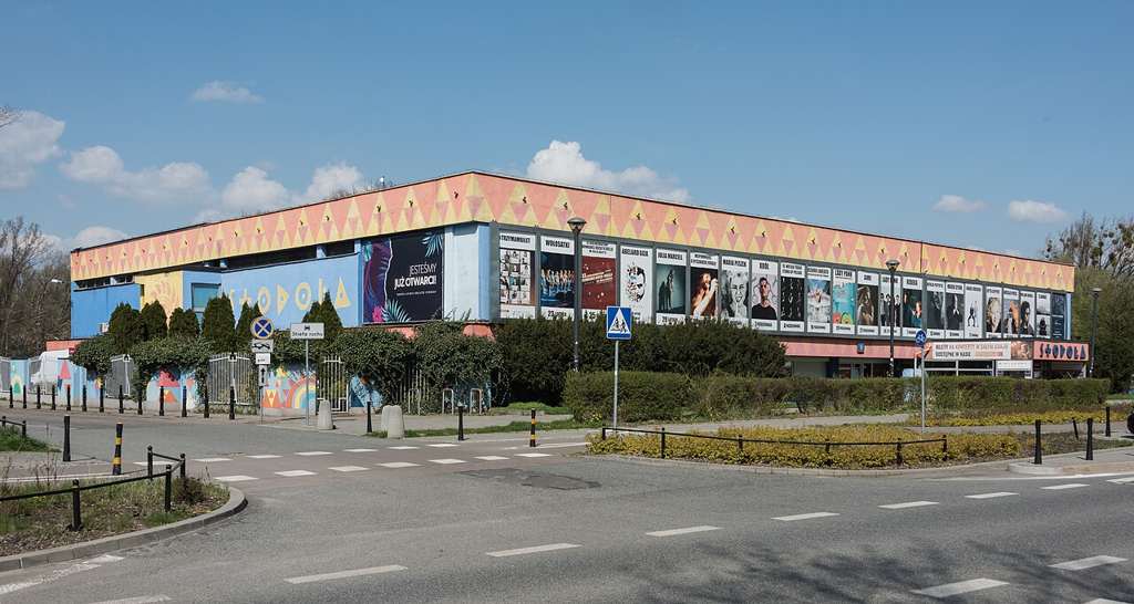 The Stodola club building in Warsaw in 2021
