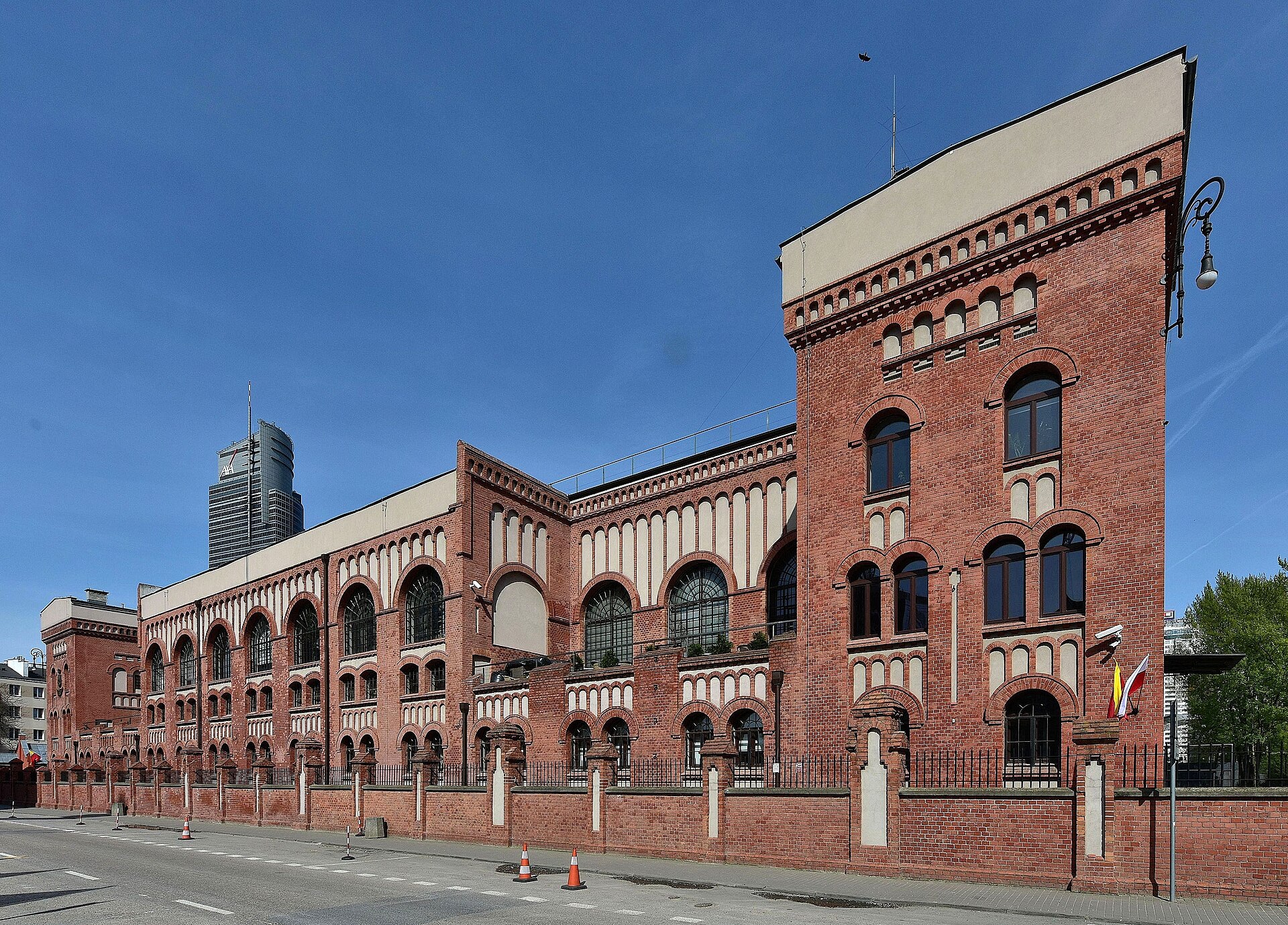 The Warsaw Rising Museum building