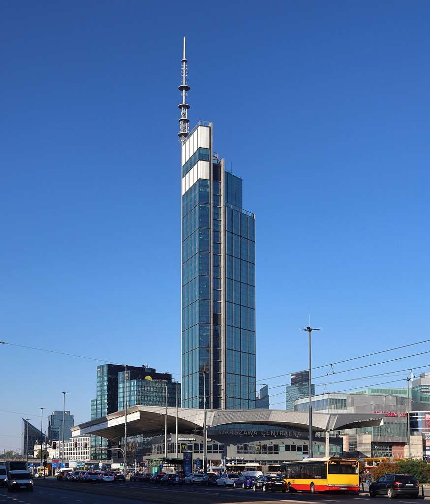 Varso Tower in Warsaw in 2025
