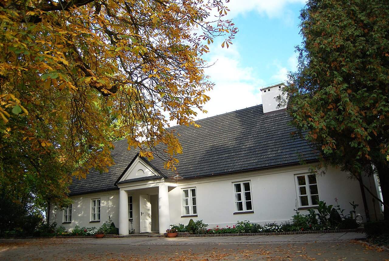 The manor house in Zelazowa Wola near Warsaw