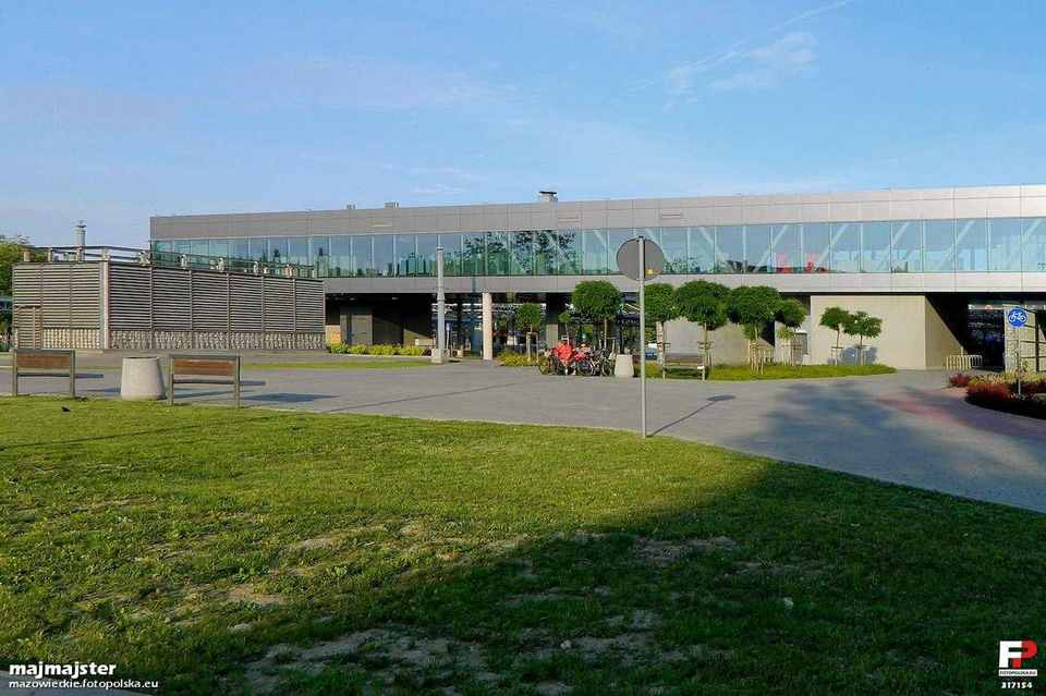 The Parkuj i Jedź (Park and Ride) car park at Metro Młociny in Warsaw