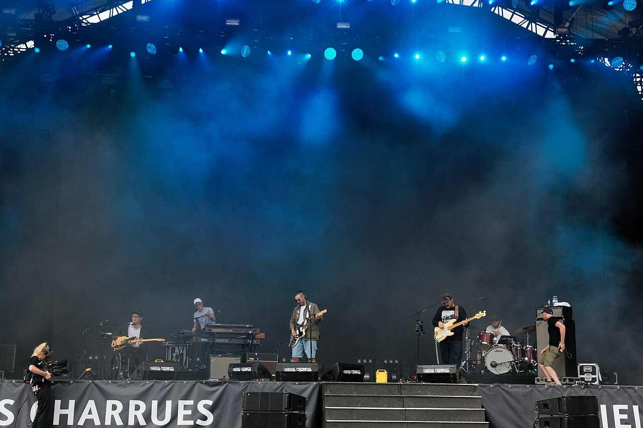 Portugal. The Man performing in 2018
